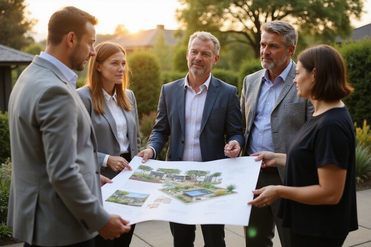 Melbourne landscape design consultation with detailed garden plans